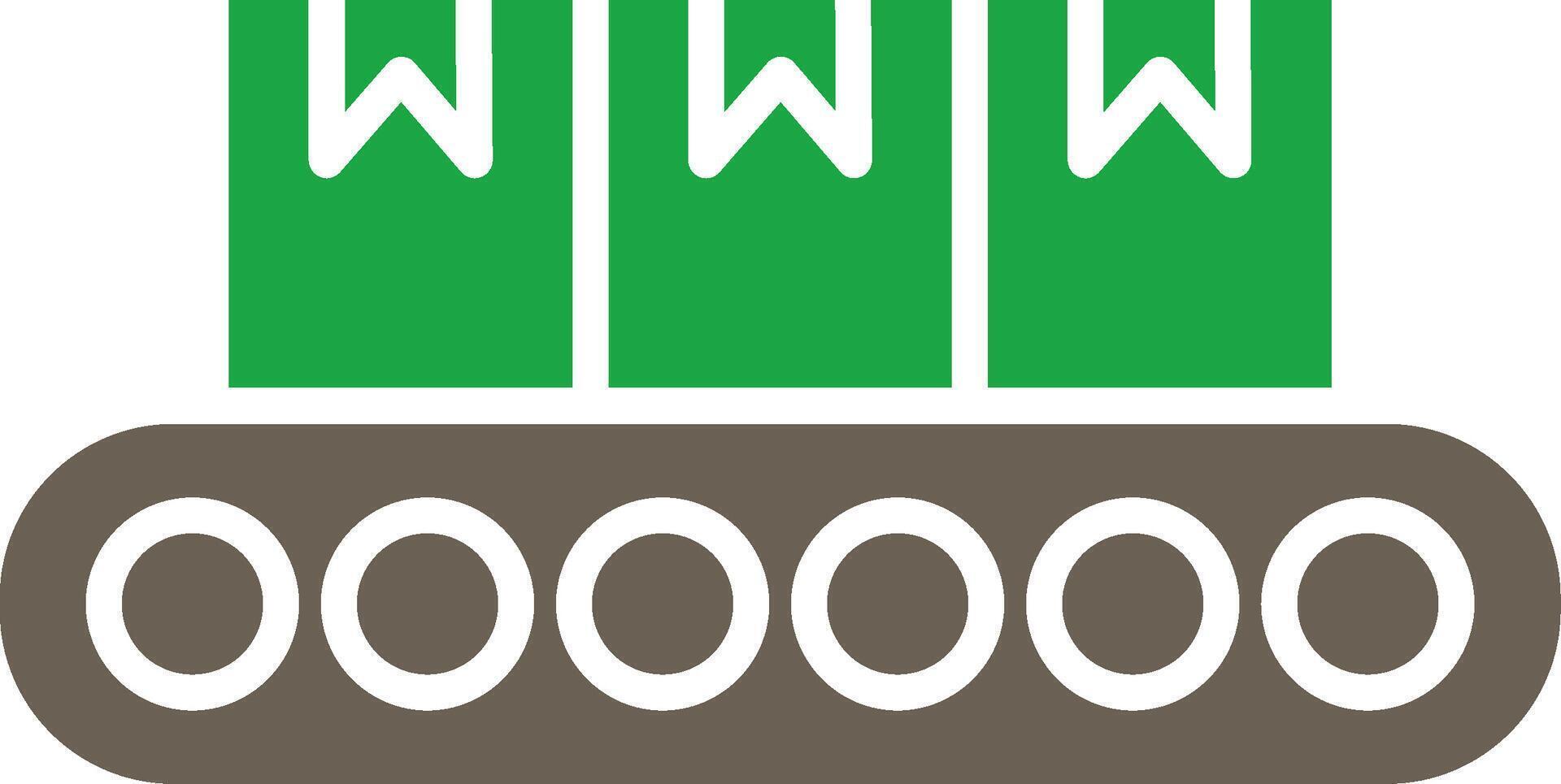 Conveyor Clean Frame Design Object vector