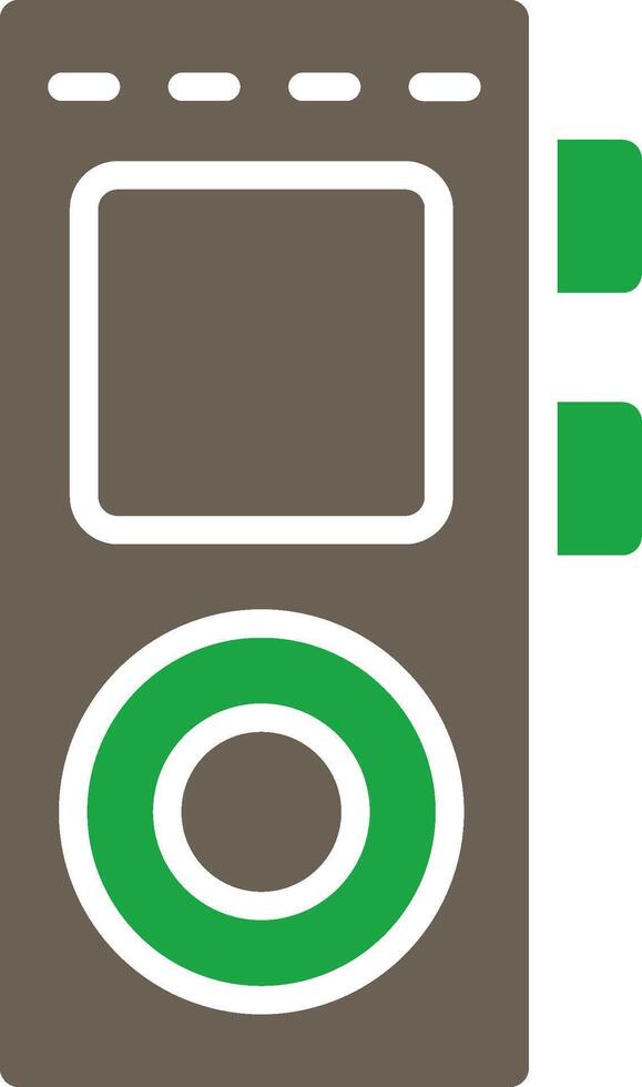 Recorder App Based Graphic Design vector