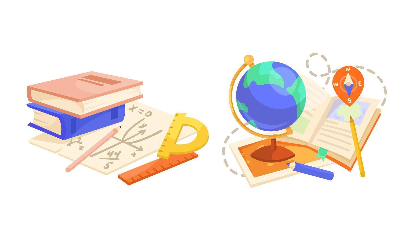 Comprehensive Educational Tools and Resources Available for Effective Learning Experiences vector