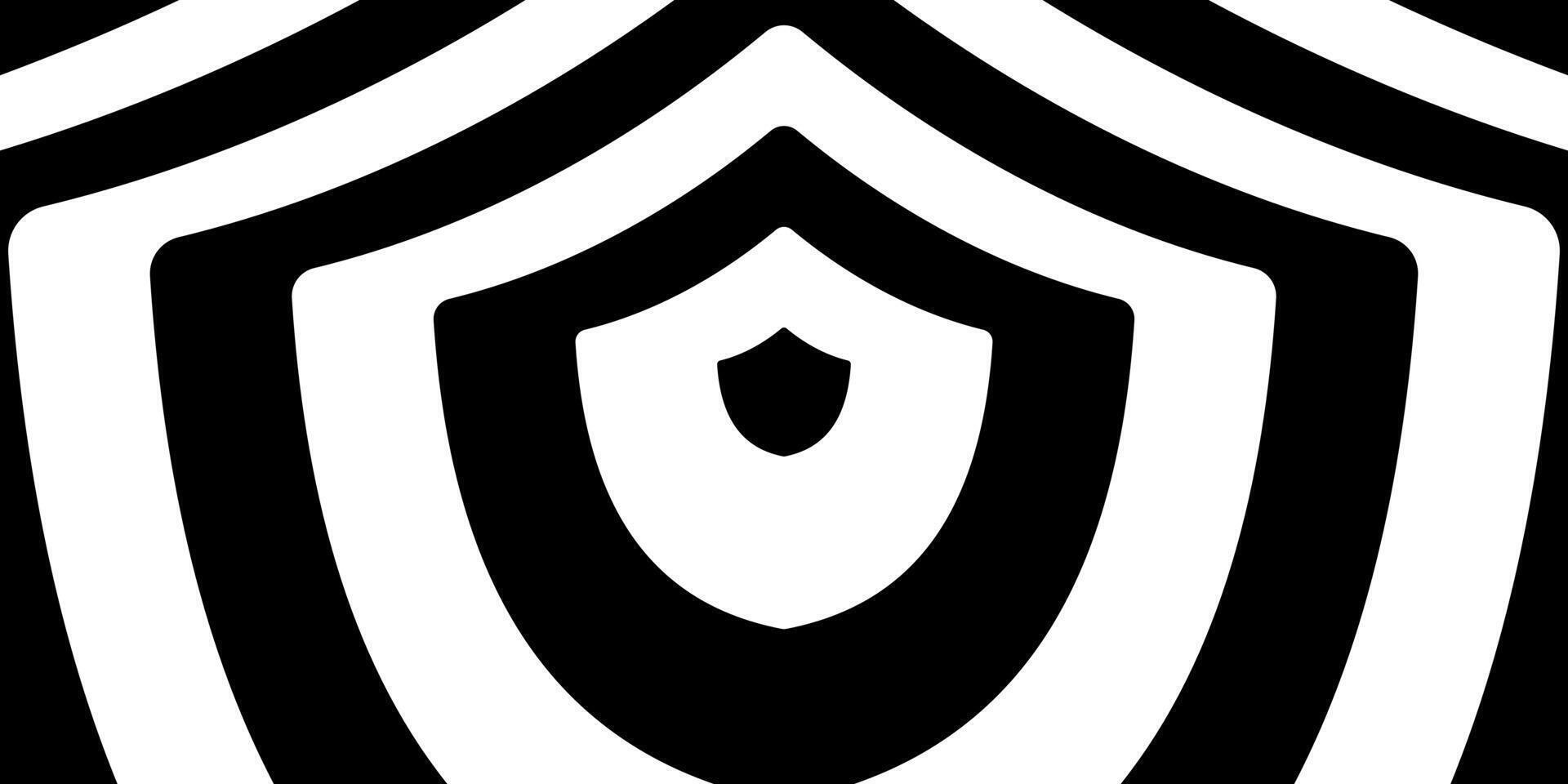 Black and white background shield pattern, attractive design. Suitable for your project. vector