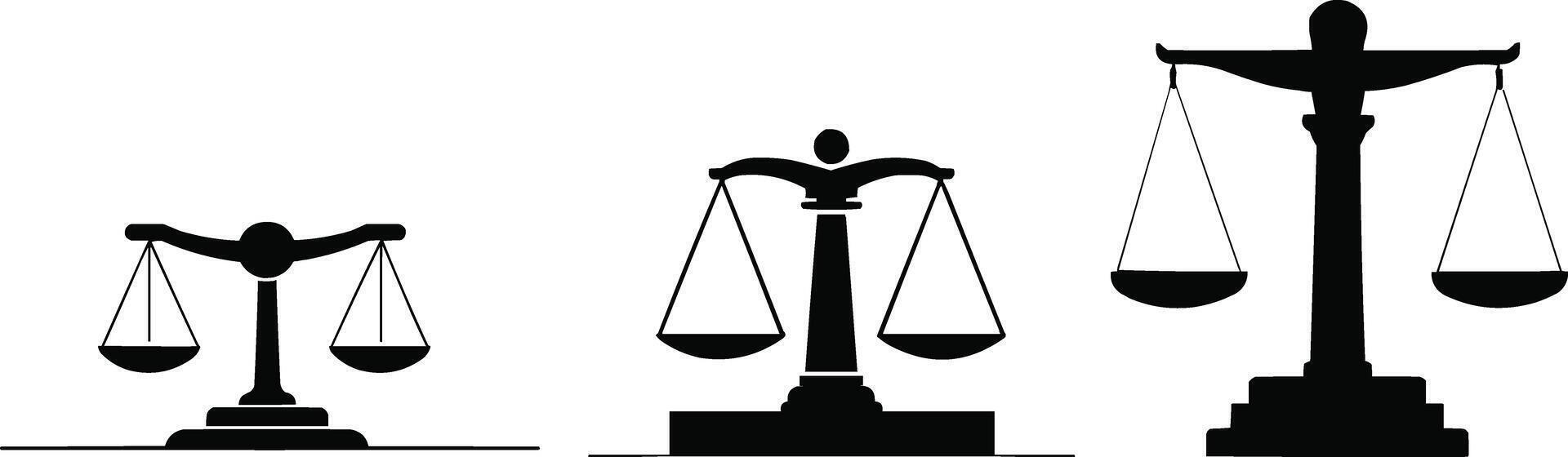 a set of scales with different weights and scales vector