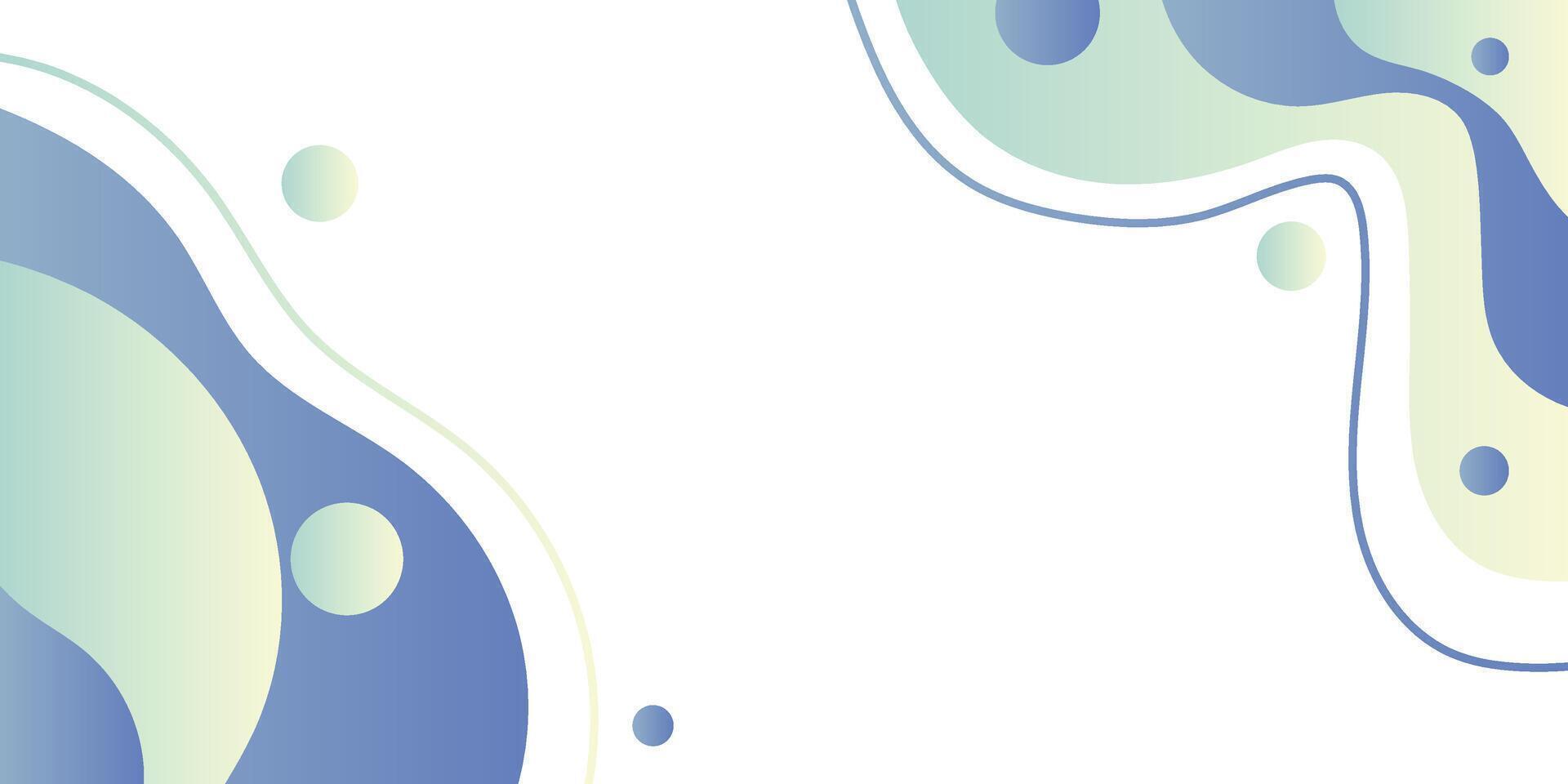 Flowing Organic Shapes in a Harmonious Color Palette vector