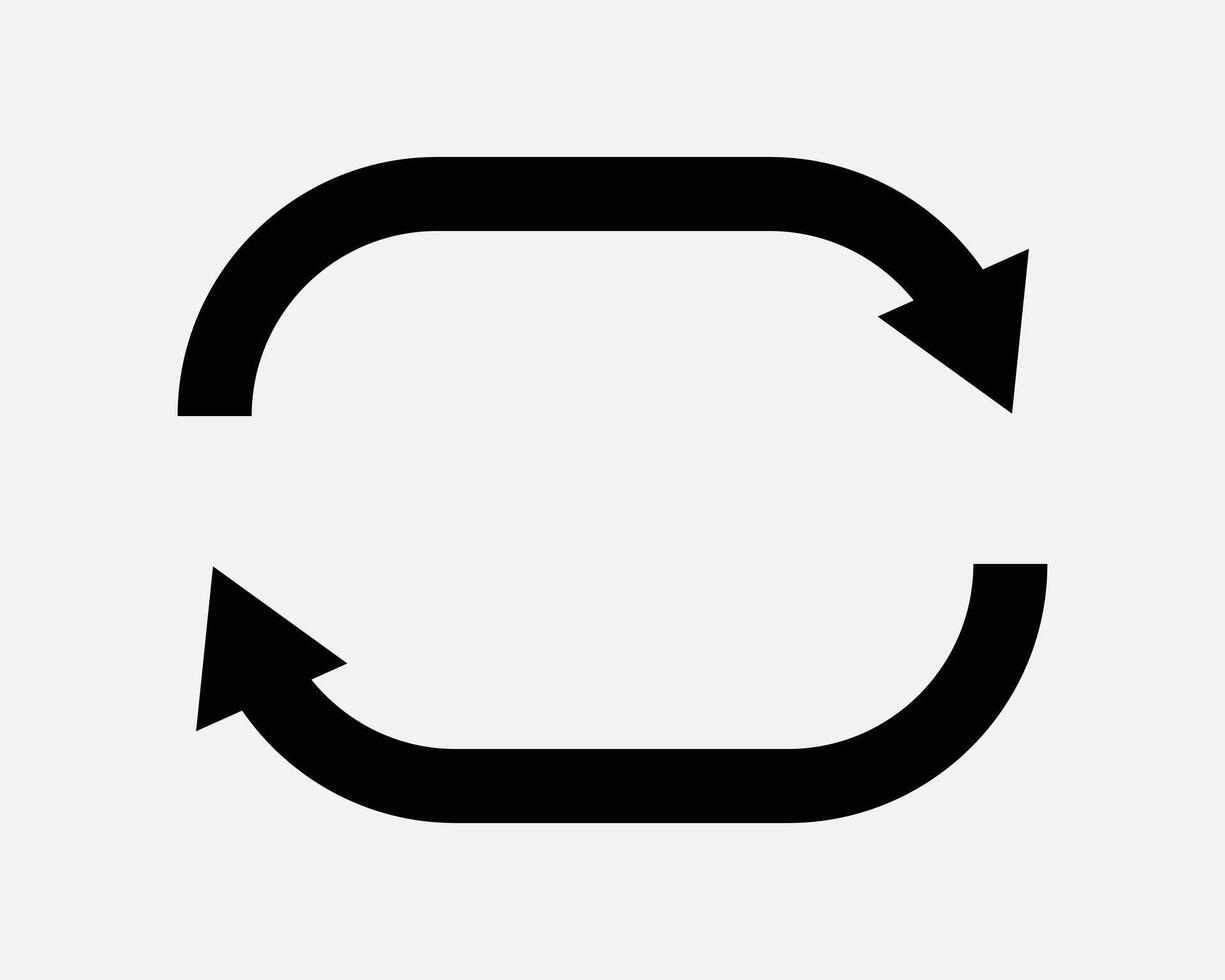 Rotation Arrow Icon Arrowhead Pointer Spin Rotate Circle Circular Reusing Recycle Spinning System Update Reload Reset Refresh Point Cycle Sign Symbol vector