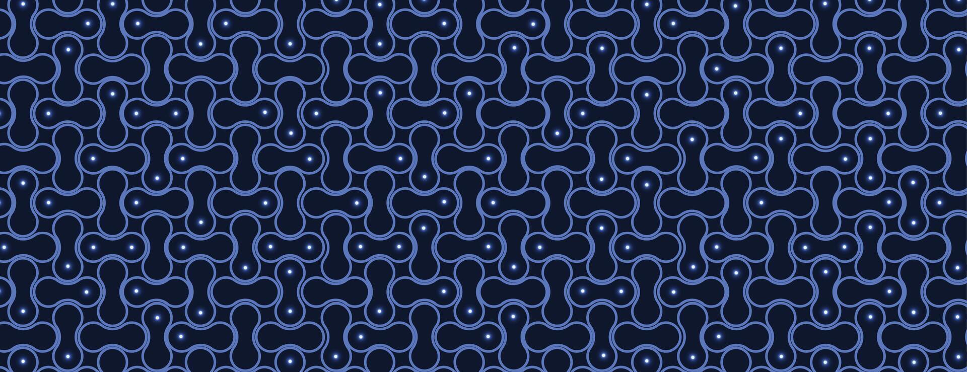 a blue and black technology pattern with many small circles vector
