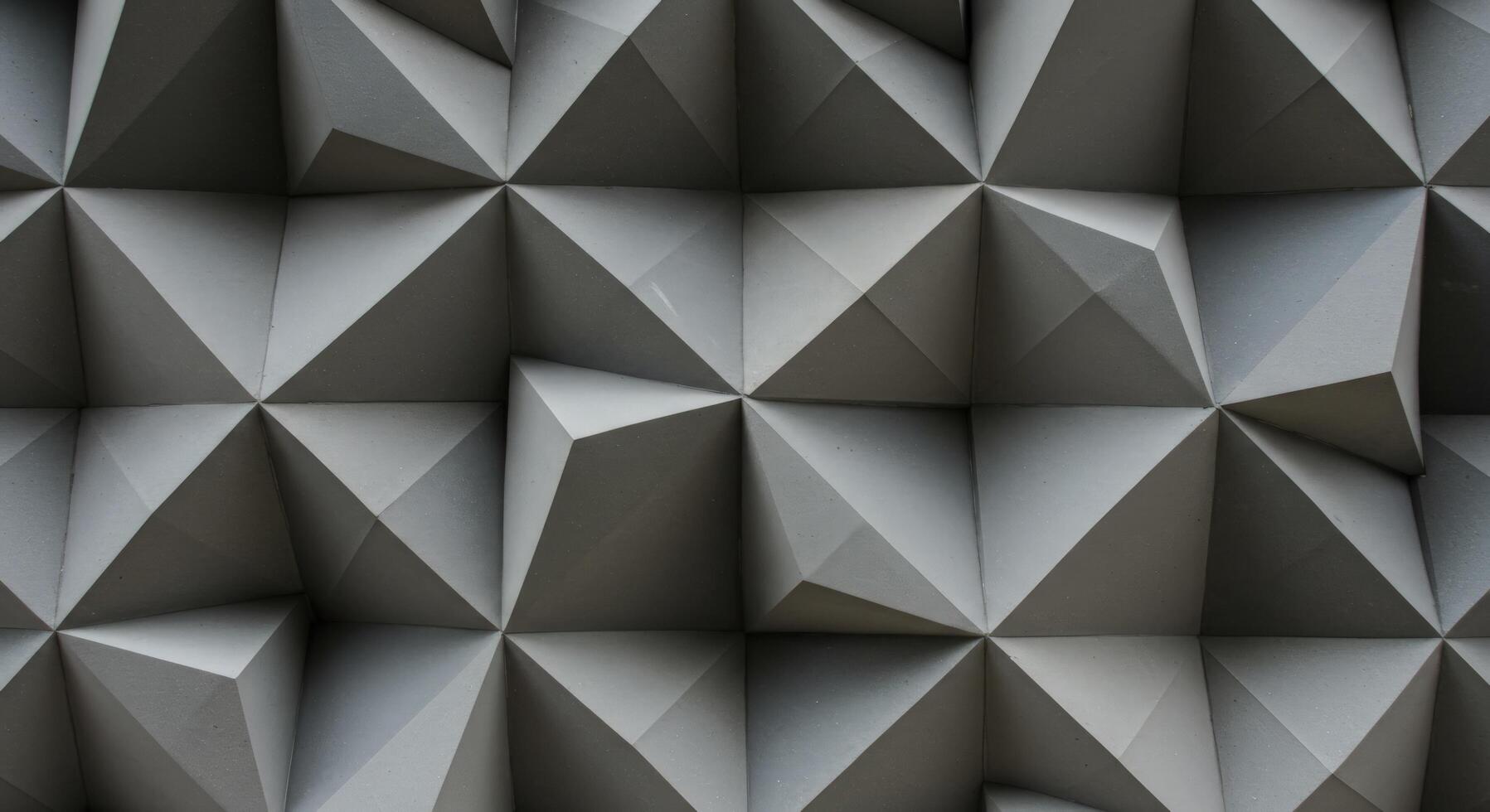 Abstract geometric triangle pattern wall texture background photo