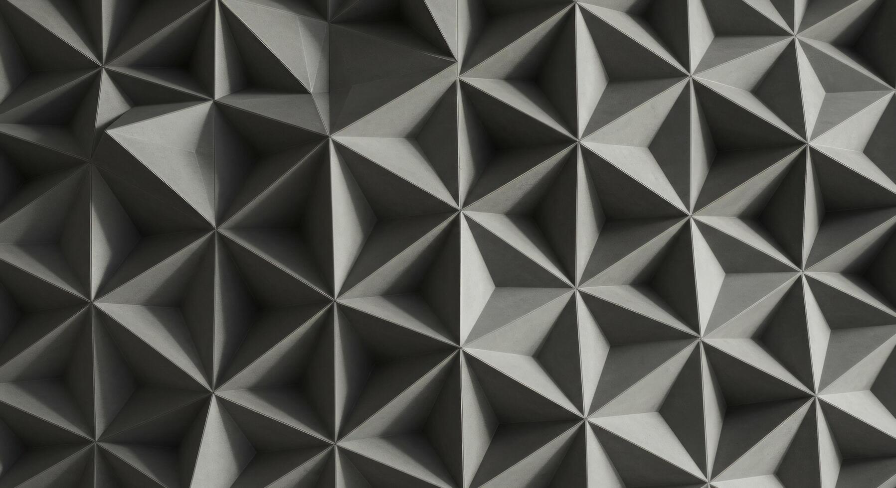 Abstract geometric pattern of triangular stars background photo