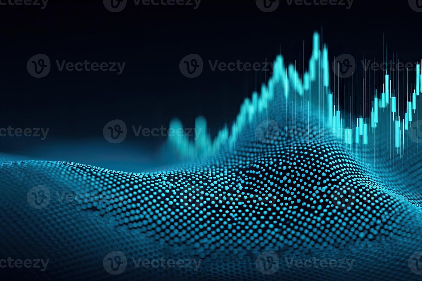 Abstract data visualization photo