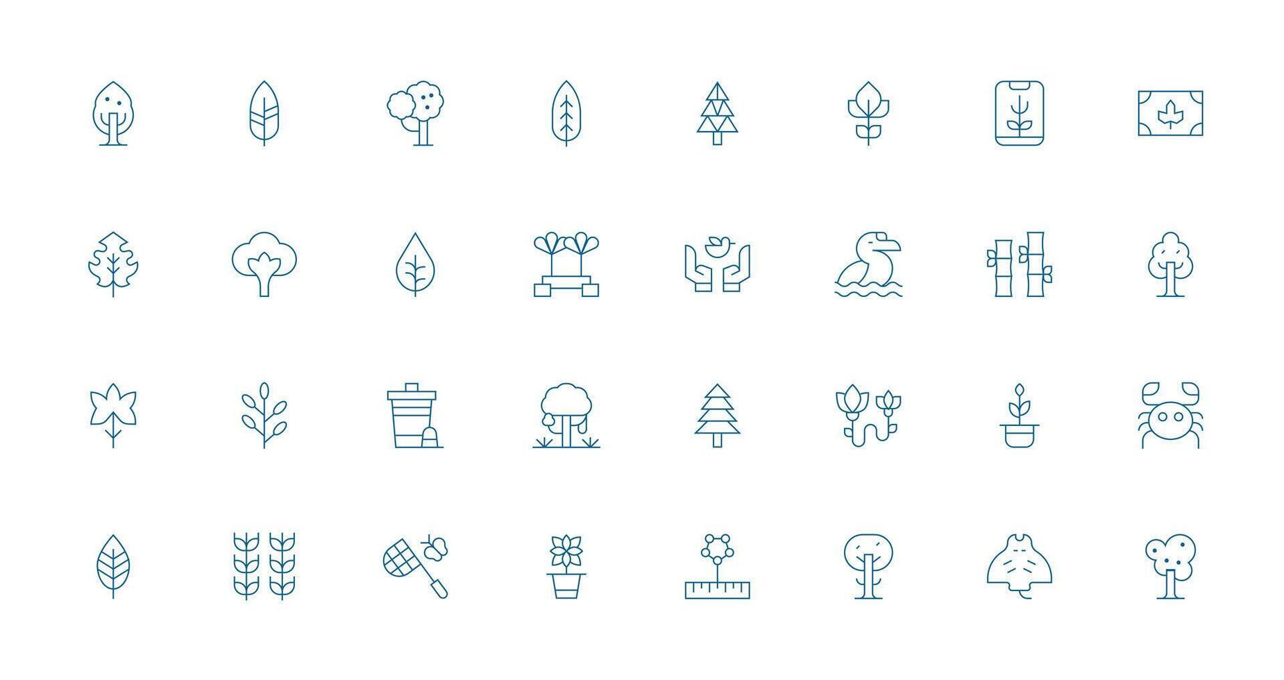 Thin Line Icons from Ecology Set with 32 Vectors Reliable Icons for All Interfaces