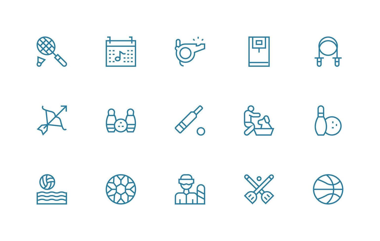 15 Regular Line Style Icons from Activity Collection Icons Built for Visual Consistency Pack vector