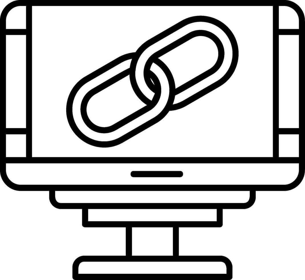 Secure Web Link vector