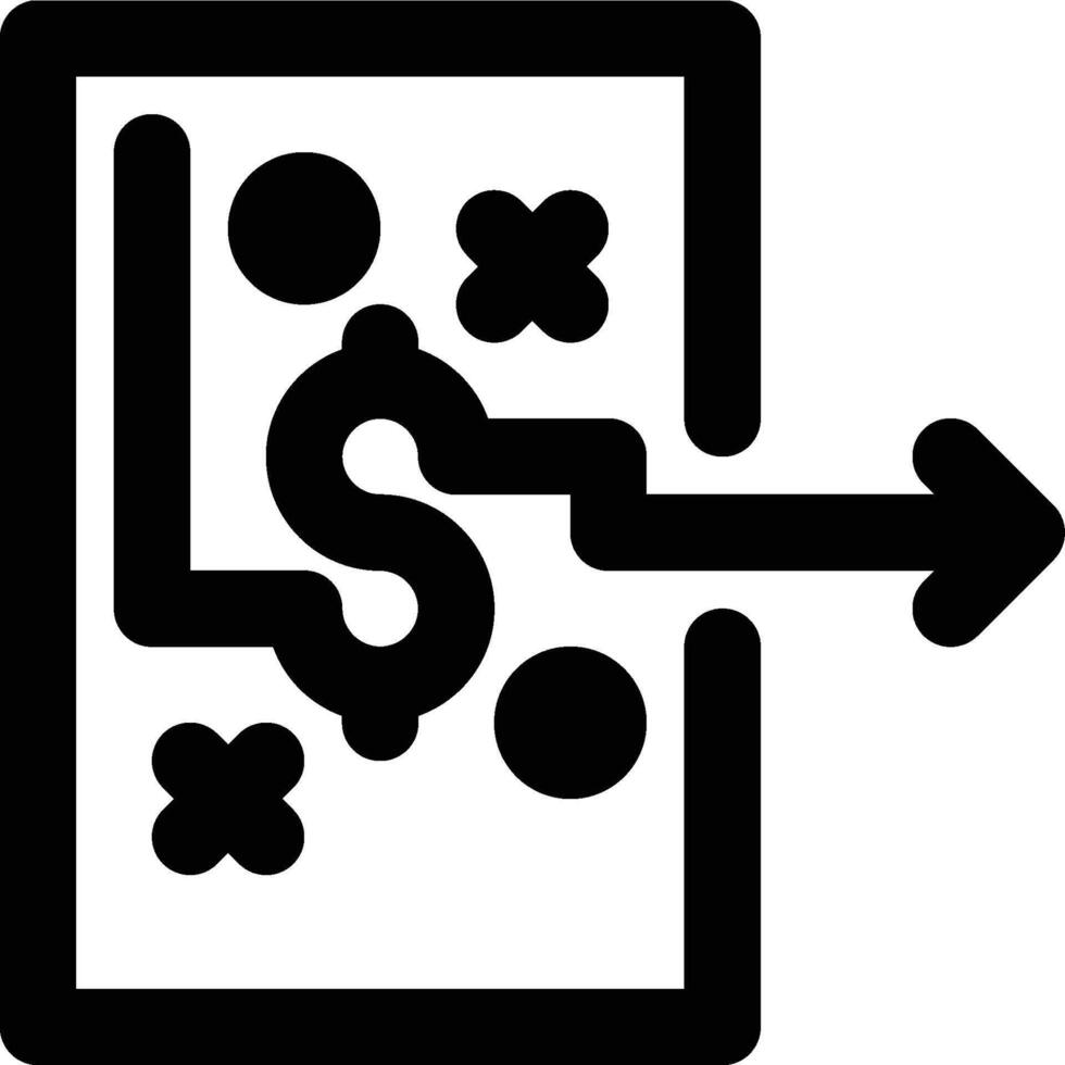 Exit Strategy, Exit, Strategy Outline Icon vector