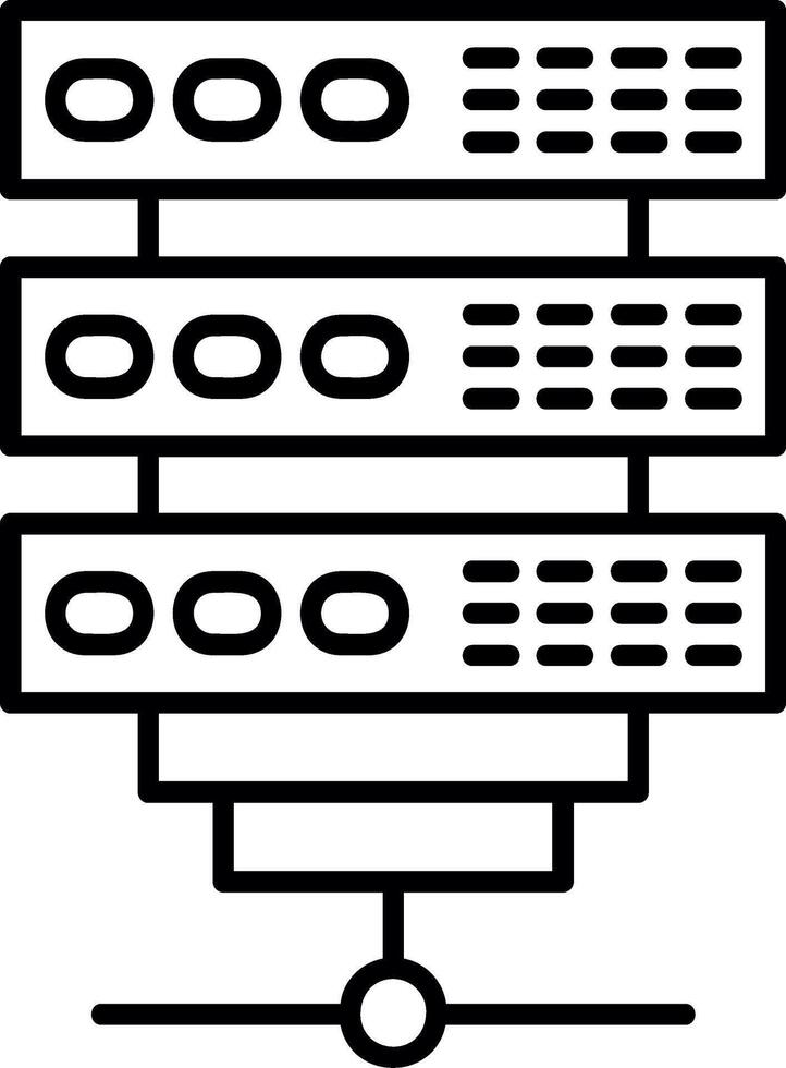 Web Server Icon vector