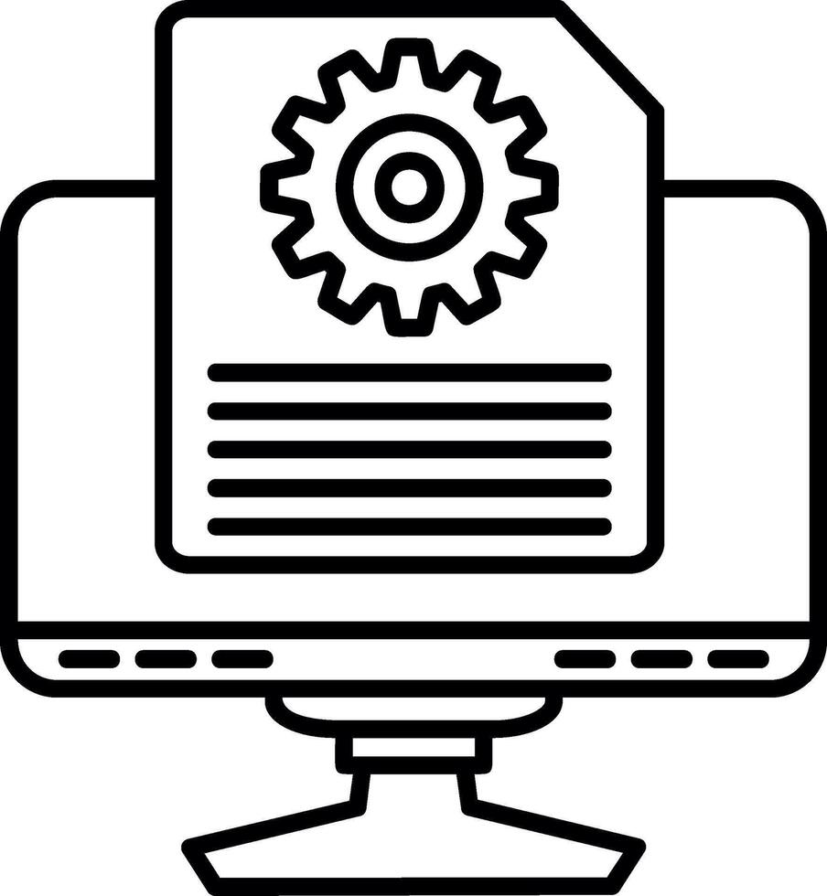 Software Development Process vector