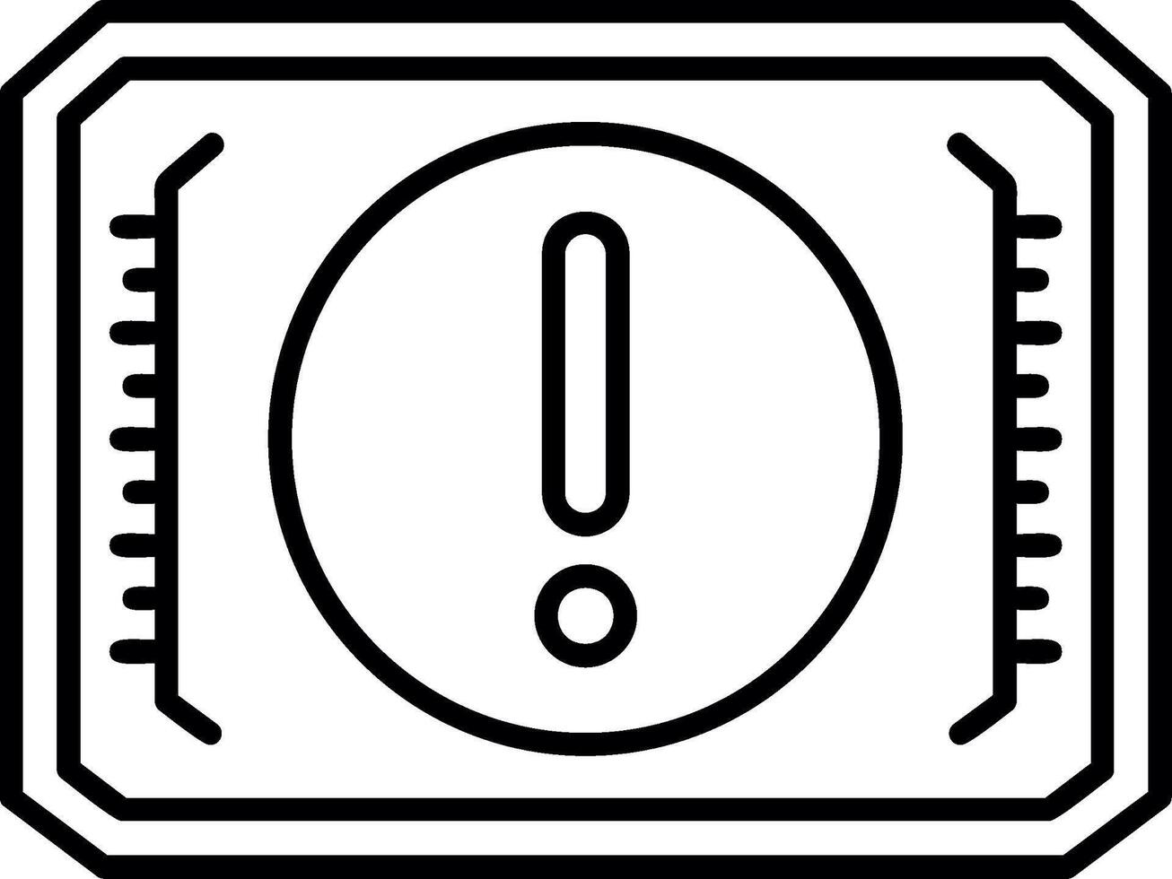 Error Message Issue Icon vector