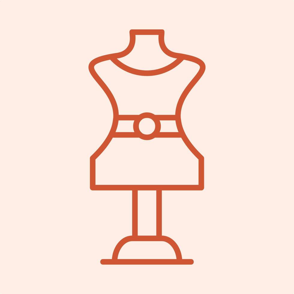 Mannequin trendy fetching design useful creative Illustration art colorful background vector