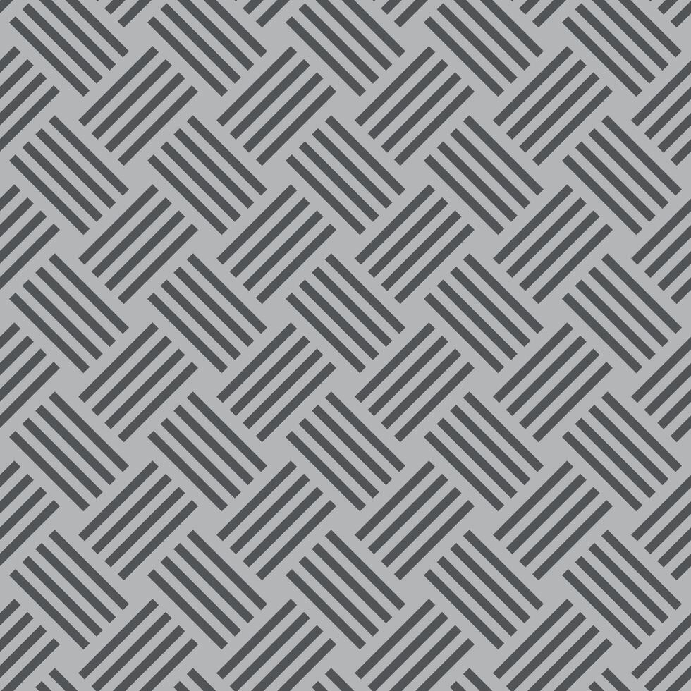Seamless pattern with gray geometric square diagonal stripes, abstract modern tile style texture, decorative repeating background for textile fabric wallpaper wrapping paper digital print vector