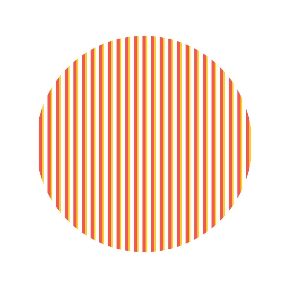 circulo vertical líneas, diseño elemento. vector