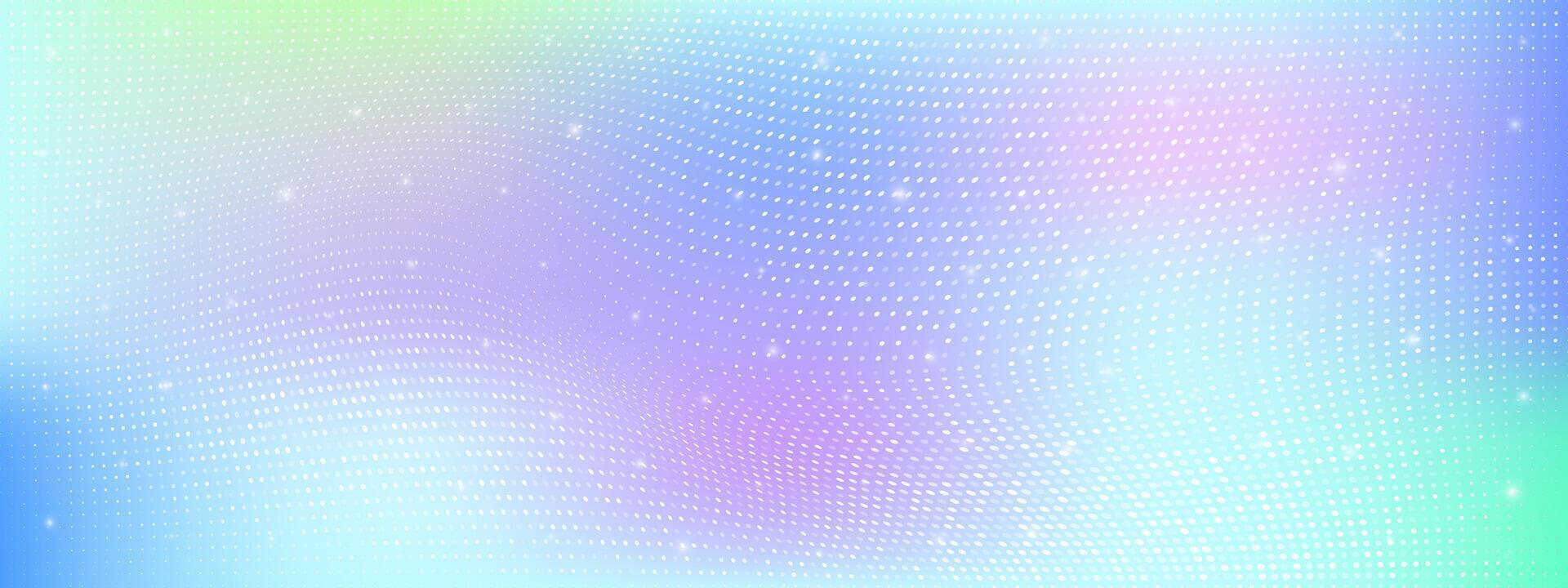 Abstract background with soft pastel gradient, wave like design, and polka dot accents. Ideal for modern designs, digital applications, and creative projects. vector