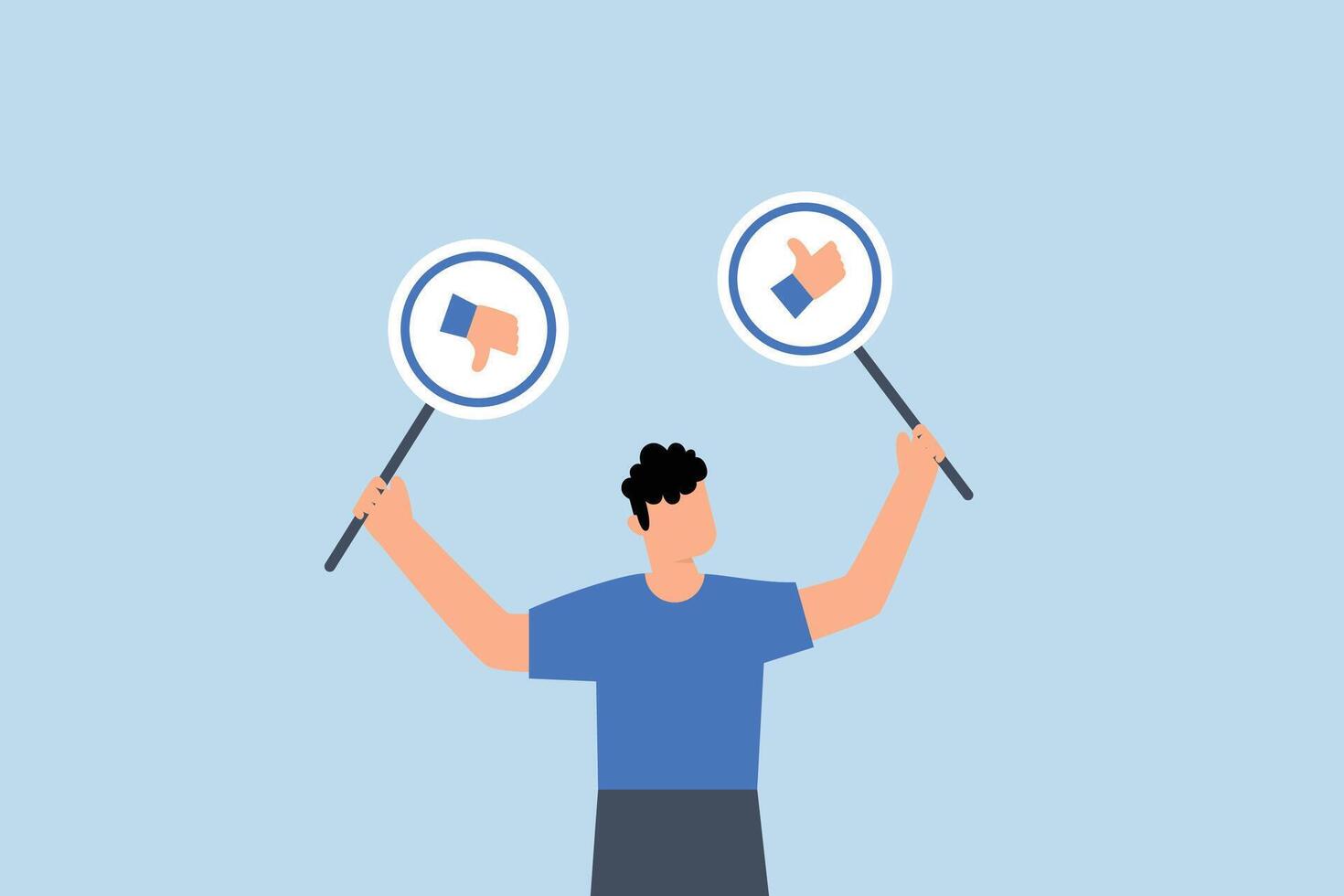 Do and Don't list, prevent the idea of mistakes and errors, clever entrepreneur. vector