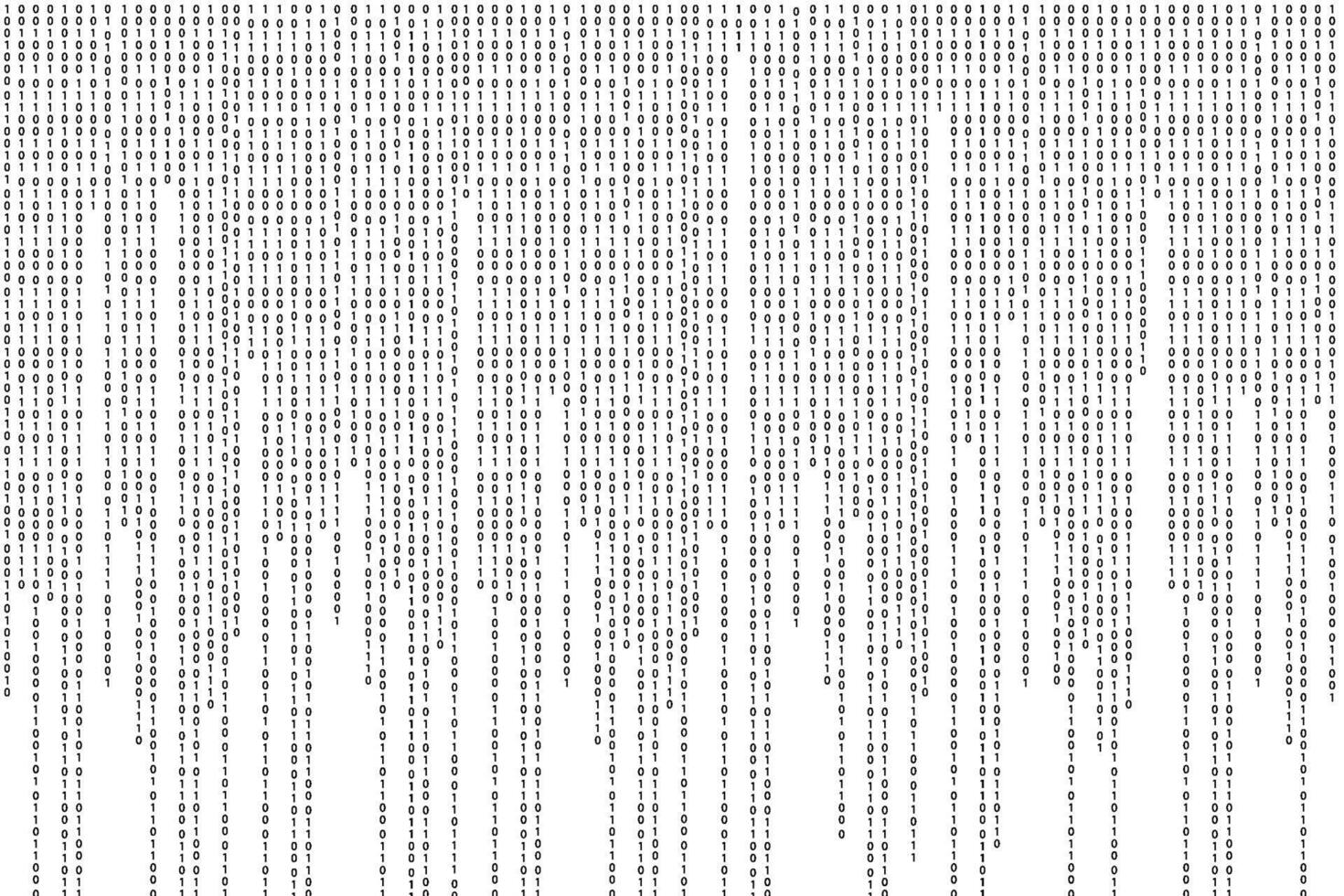binario código binario computadora matriz antecedentes. futurista vapor pantalla desde números 0 0 y 1 tecnología hacker concepto. vector