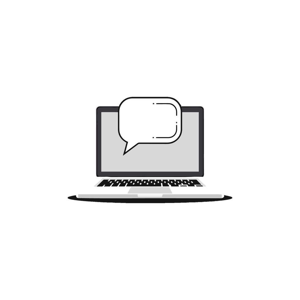 Efficient digital communication and cooperation. This icon set supports virtual discussion, brainstorming, advice, and teamwork, fostering active listening and spoken word sharing vector
