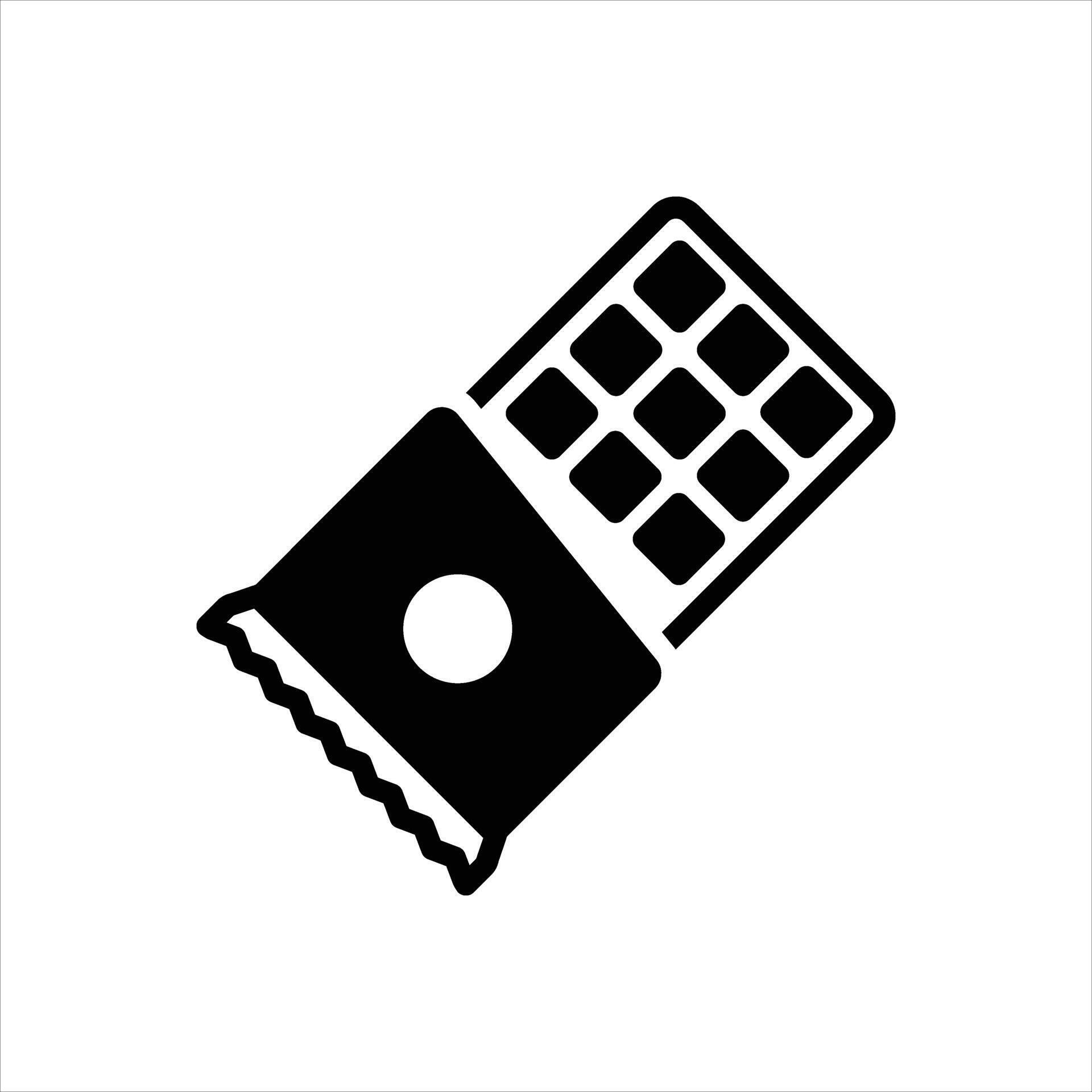Solid icon choco-bar 71146906 Vector Art at Vecteezy