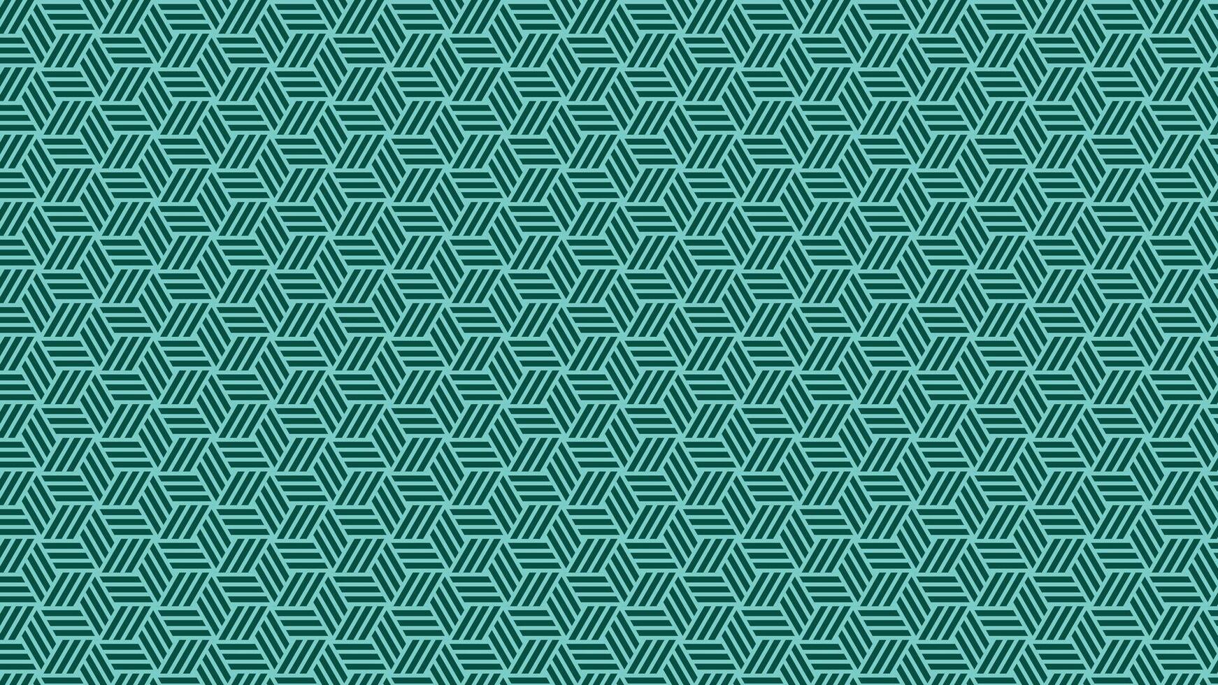 Abstract geometric hexagon background with turquoise line patterns, ideal for modern design, digital projects, technology themes, business graphics, and creative artworks. vector