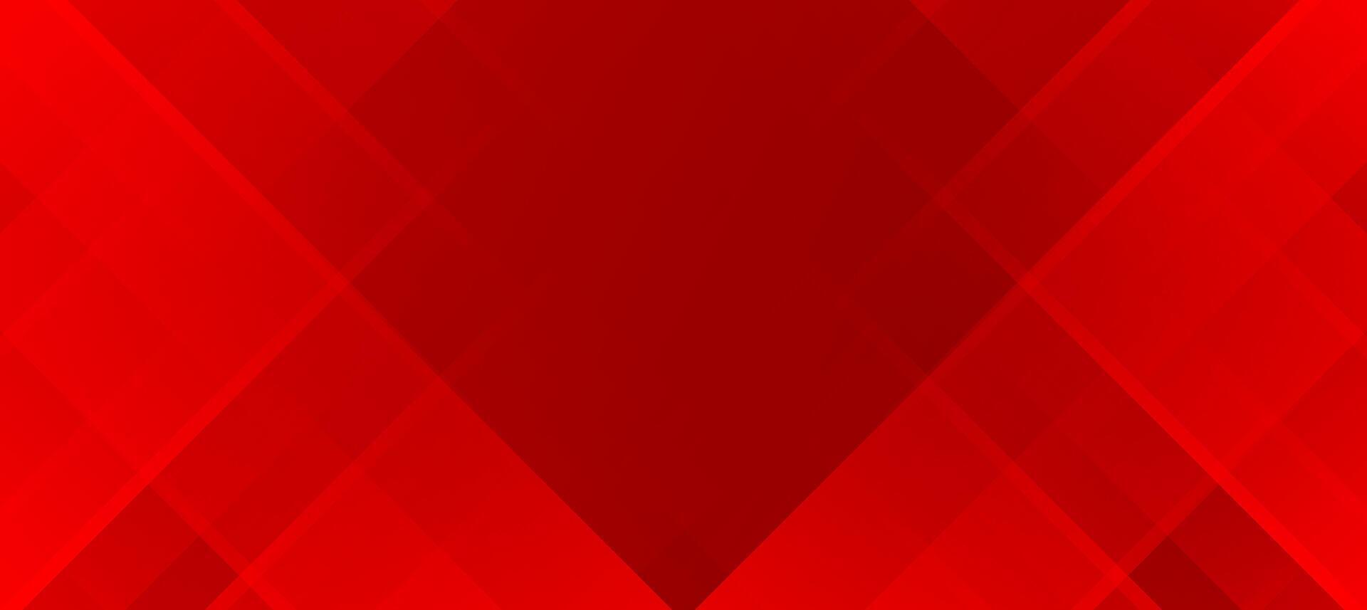Bold Red Abstract Banner Geometric Layers for Dynamic Design vector
