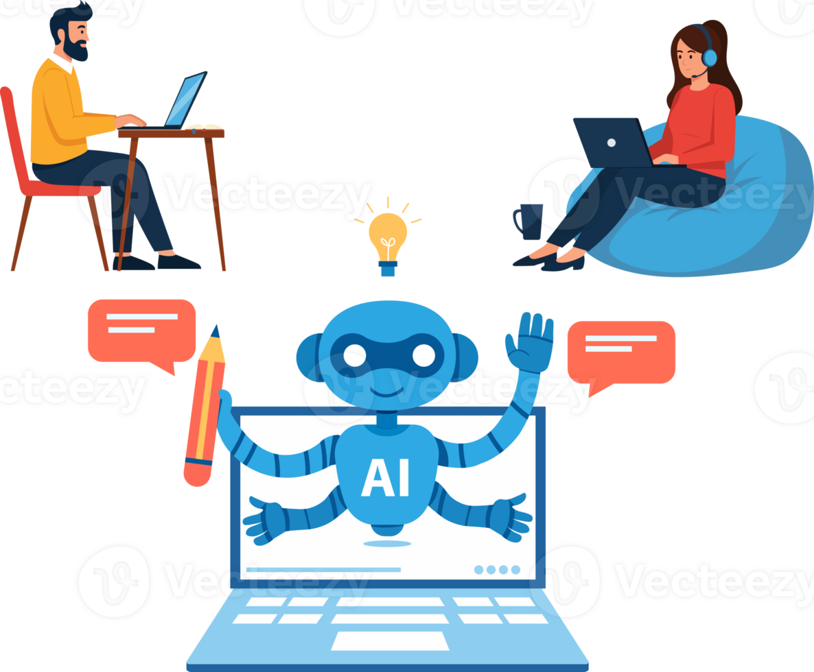 AI Powered Education Future of Digital Learning. Education with AI technology showing how digital tools transform teaching learning creativity and innovation for schools colleges and training. png