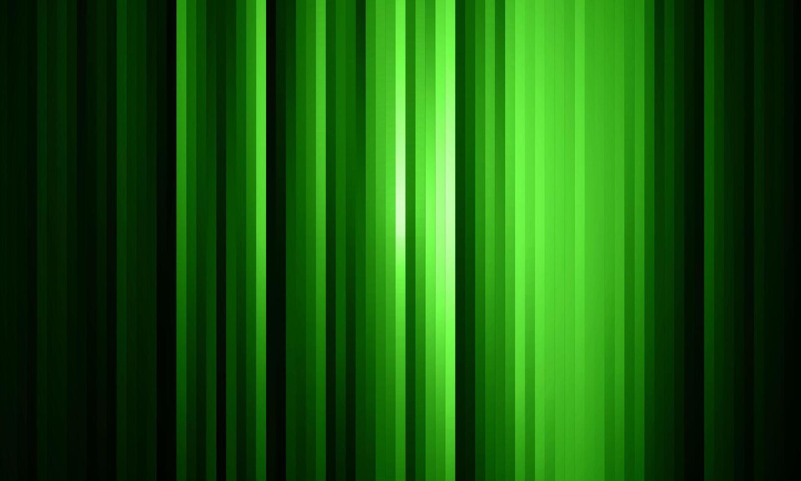 Green vertical vibrant abstract lines background. digital pattern. vector