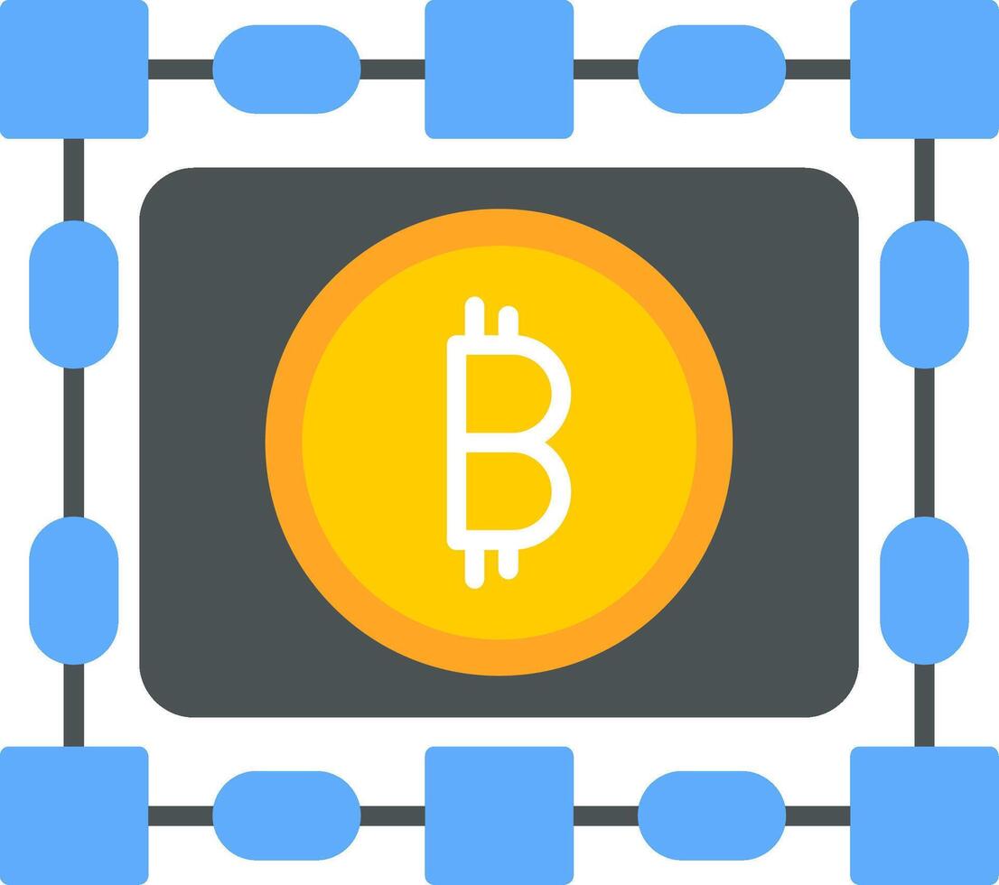 Blockchain Distributed Ledger vector