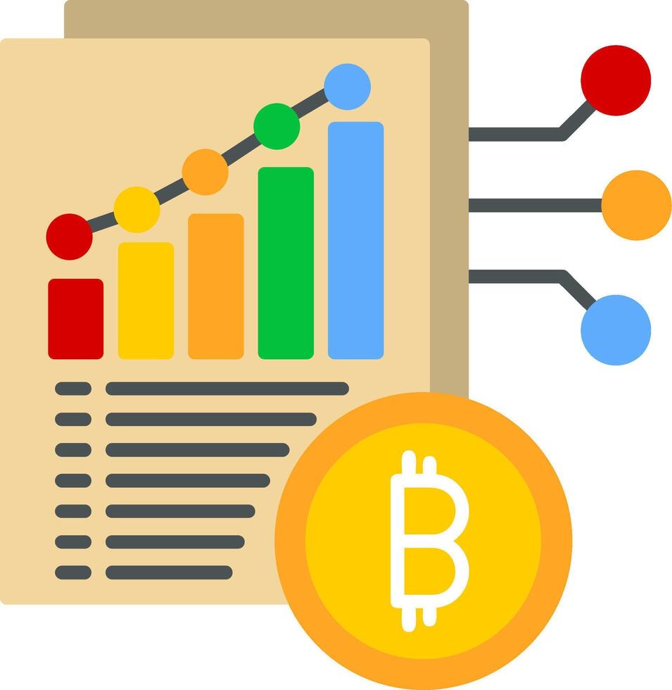 Bitcoin Documents File vector
