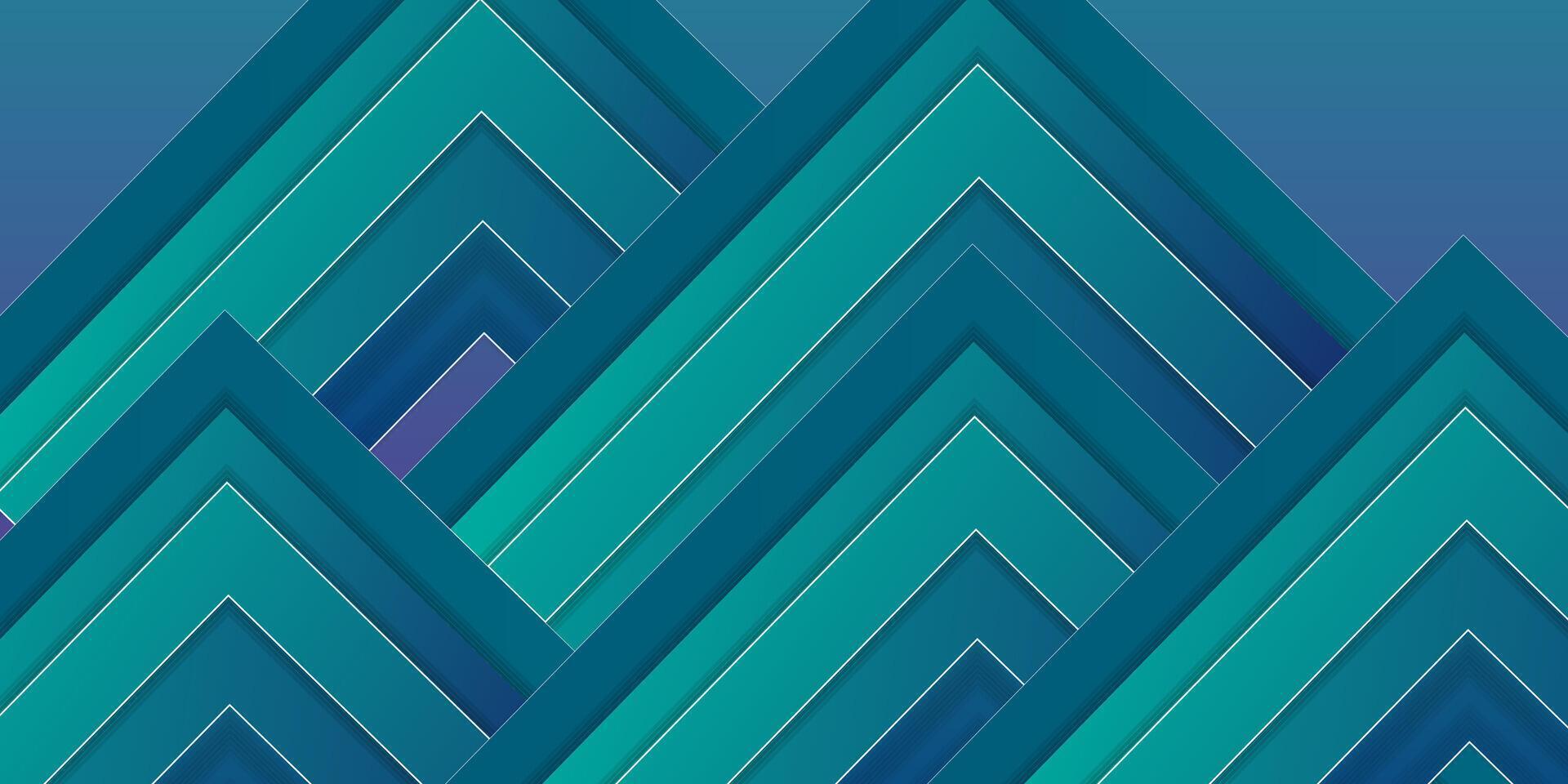 Futuristic digital tech background in blue-green tones with sleek lines and dots. Perfect for AI, big data, cyber networks, innovation, and modern communication design themes. vector