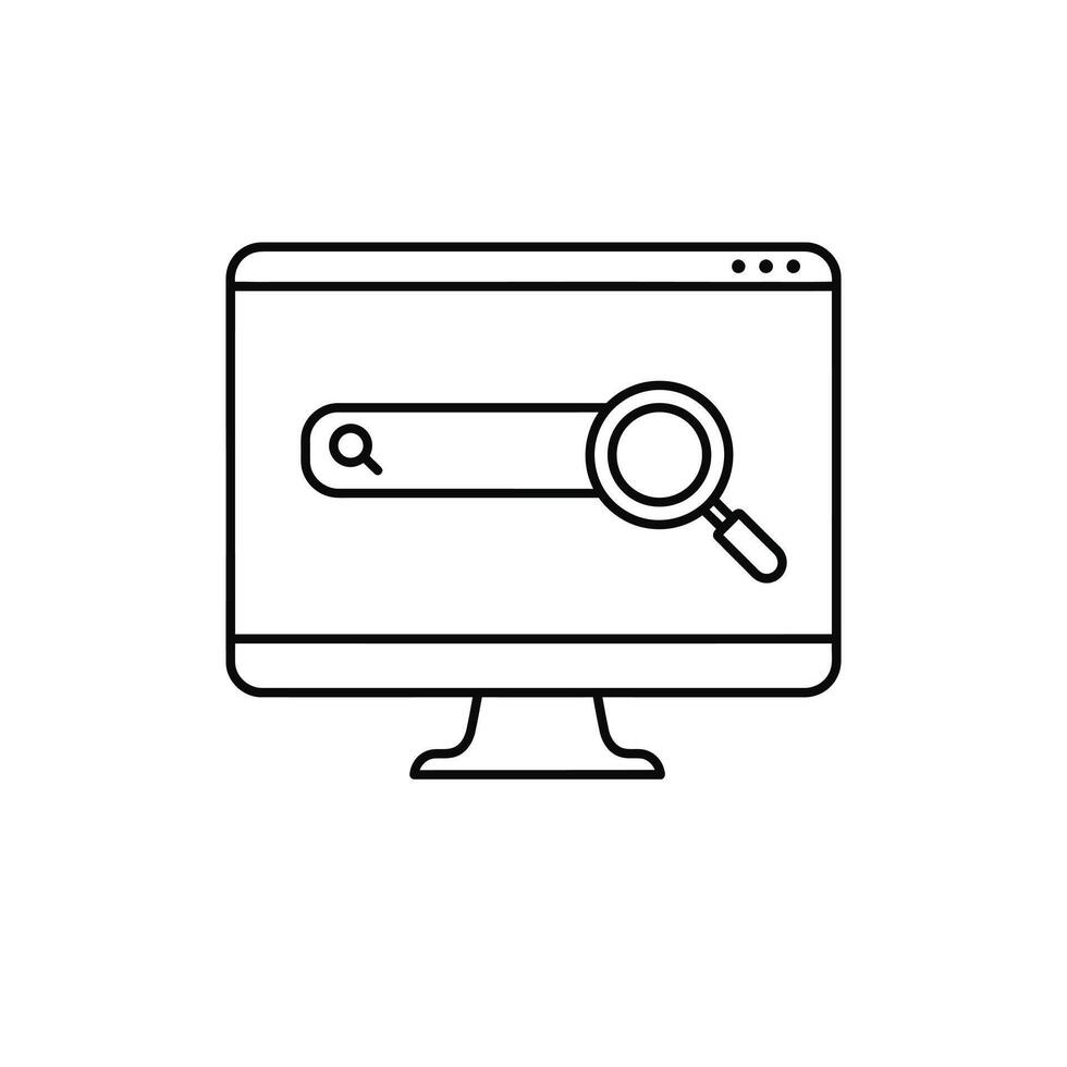 Online Search Finding Information on the Web vector