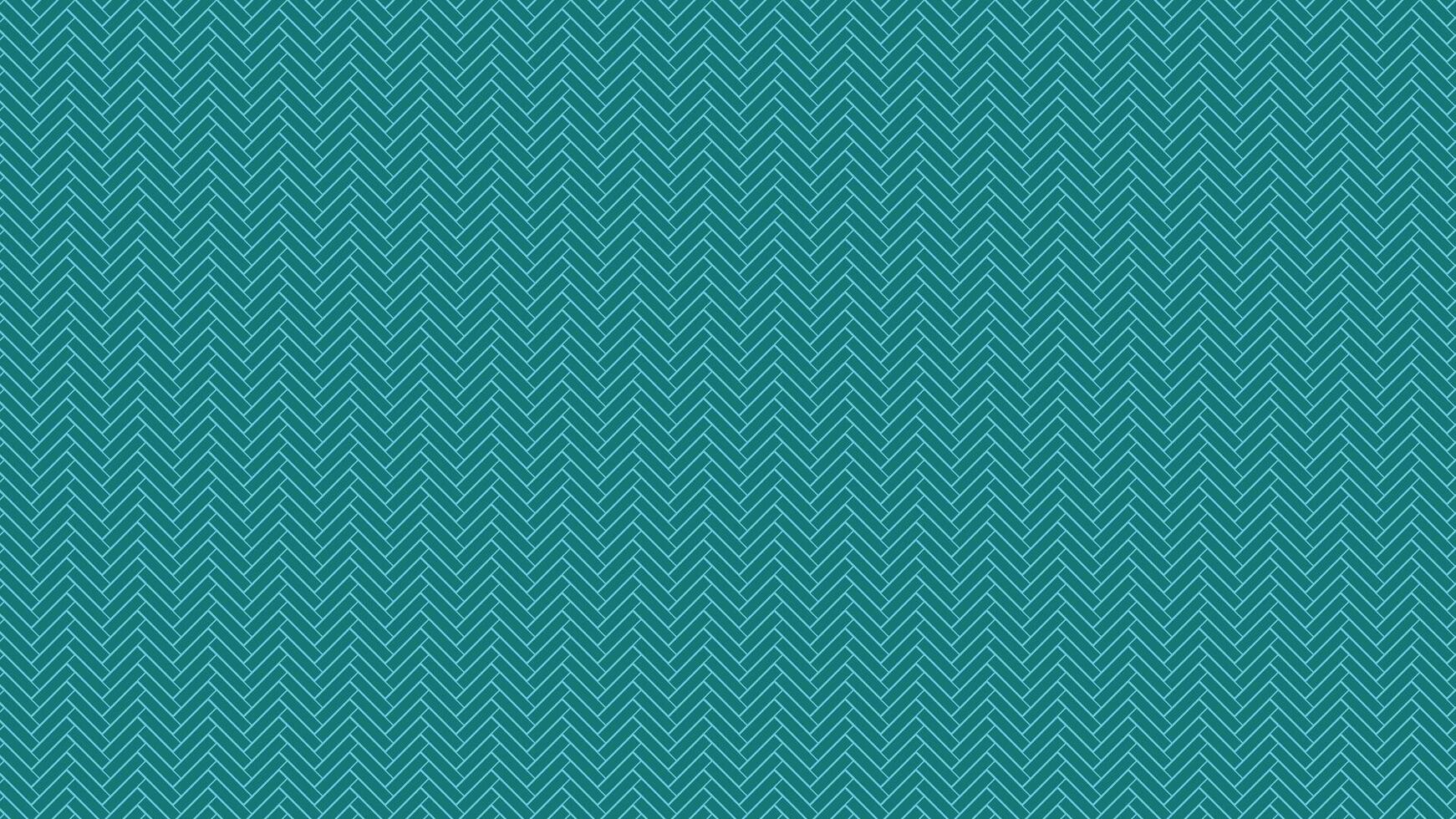 Stylish teal herringbone background featuring geometric line pattern, ideal for web, print, wallpaper, branding, packaging, and contemporary creative design projects vector