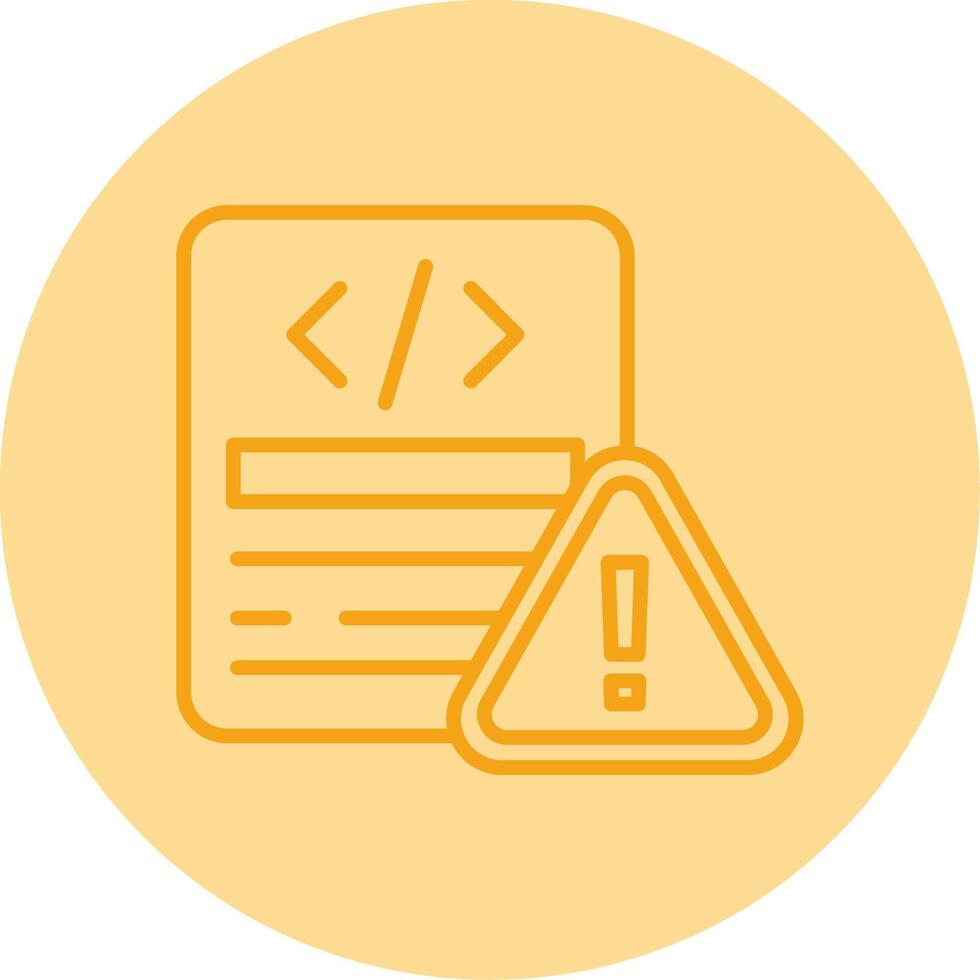 javascript ejecución error línea dos tono circulo vector