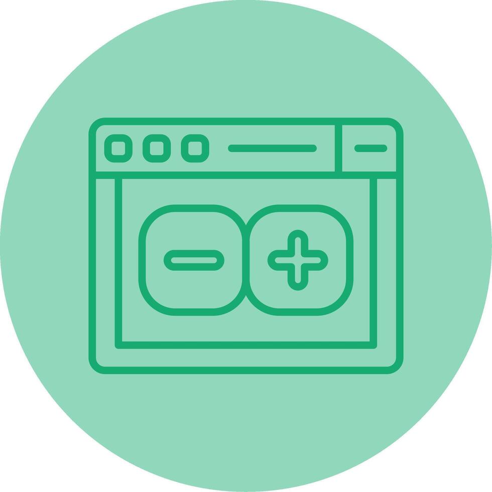 Travis CI Testing Workflow Line Two Tone Circle vector