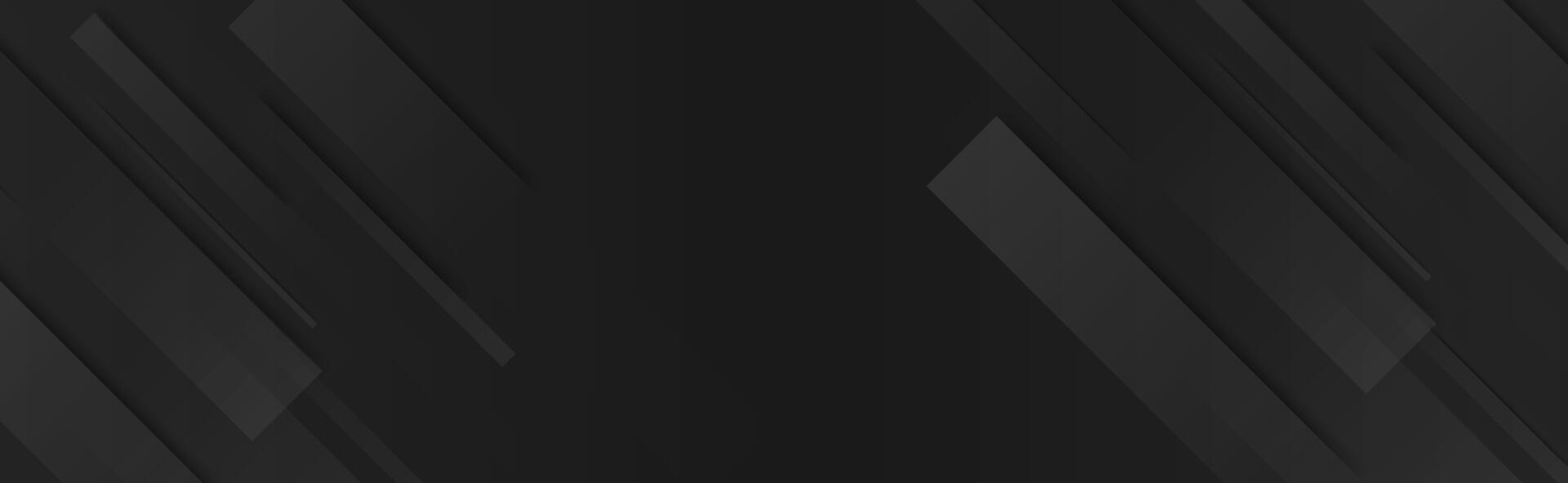 Black abstract diagonal 3D background modern design for gaming and high tech promotion vector