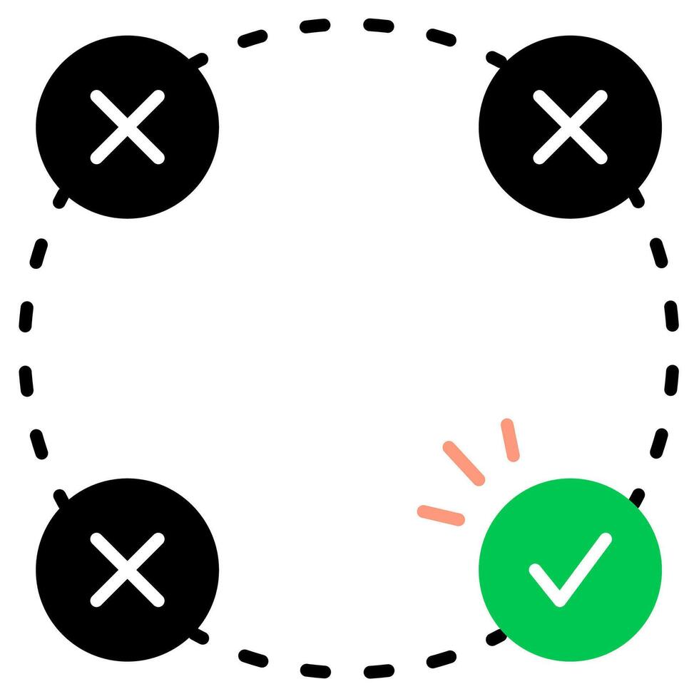 Risk and Learn Icon vector