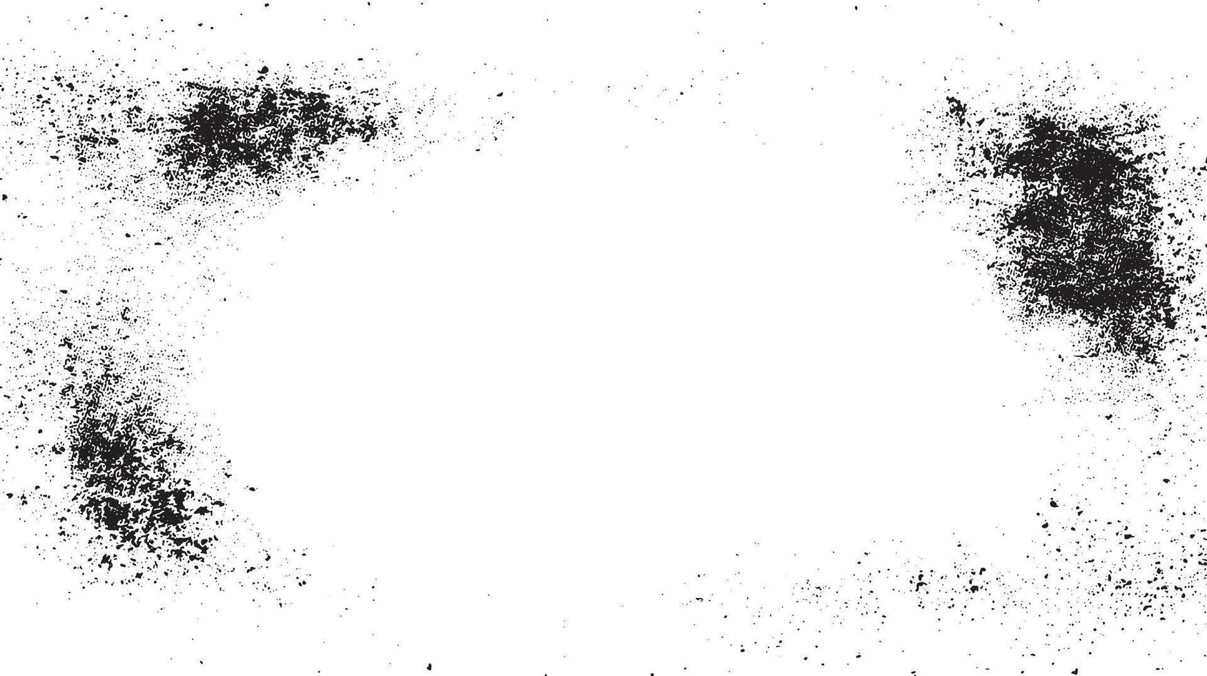 Grunge Border Frame Texture Background Design. vector