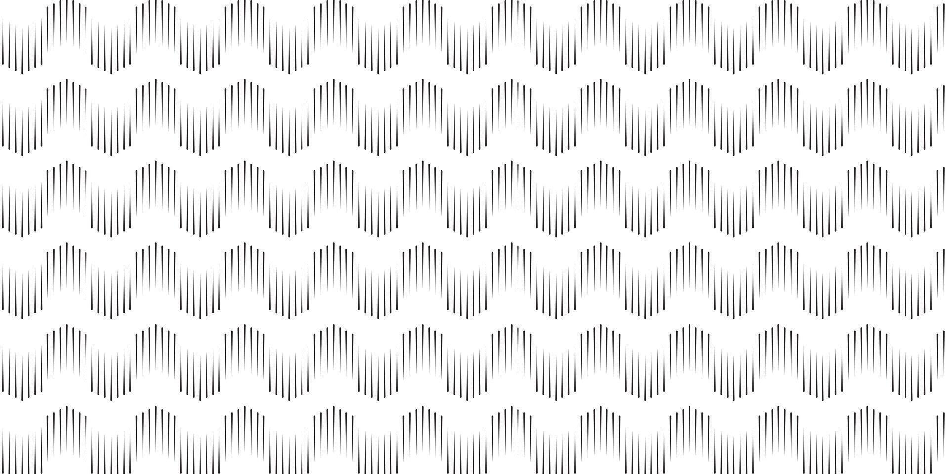 Abstract zig zag line geometric seamless background pattern design vector