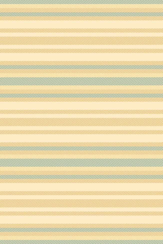 Magazine vertical pattern fabric, oriental lines textile. Creation texture background seamless stripe in light and orange colors. vector