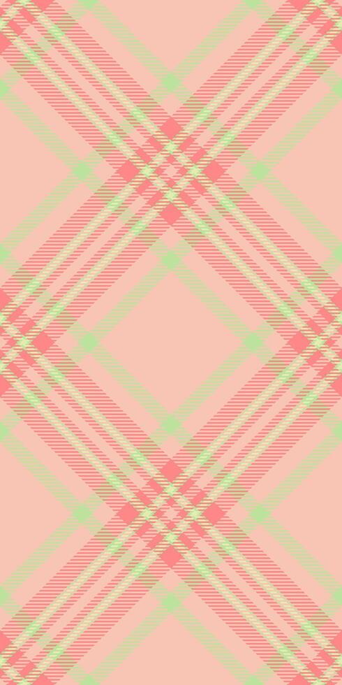 King pattern fabric, workshop tartan background textile. Length seamless check plaid texture in light and red colors. vector