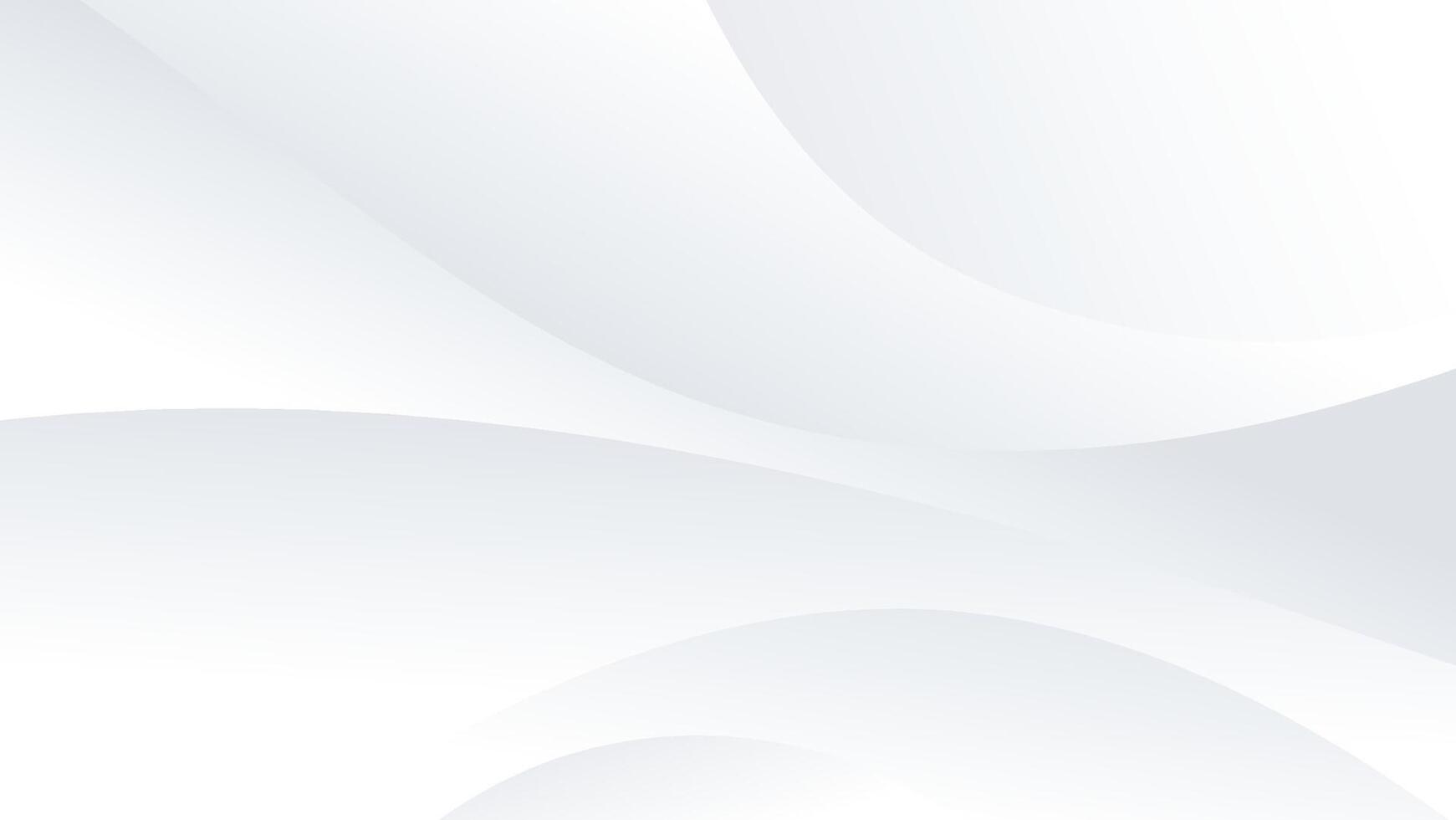 white background with abstract curve shape and line decoration vector