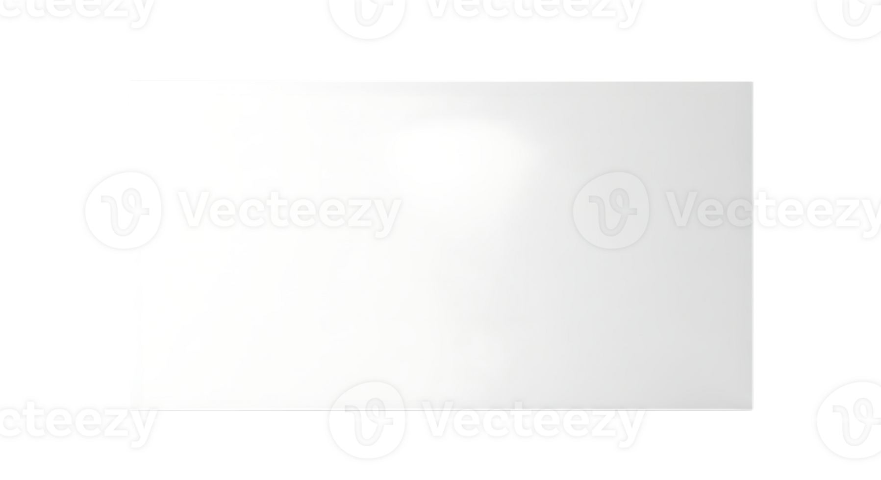 Clean white rectangle isolated on transparent background, perfect for presentations, graphic design, or as a simple, minimalist backdrop for various creative projects png