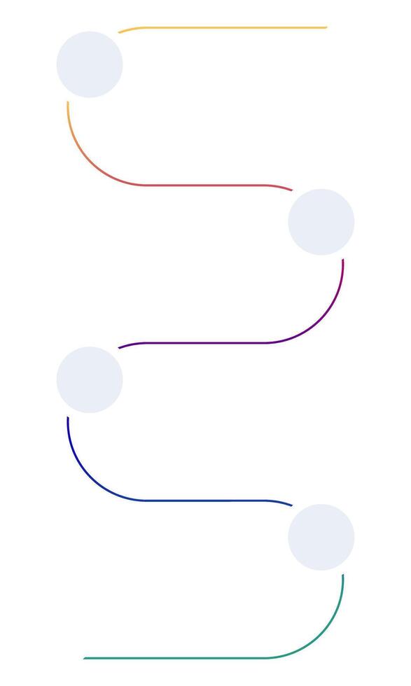 Healthcare data optimization linear infographic template. Medical technology. Data visualization with 4 steps. Empty process design. Editable blank options info graphics vector