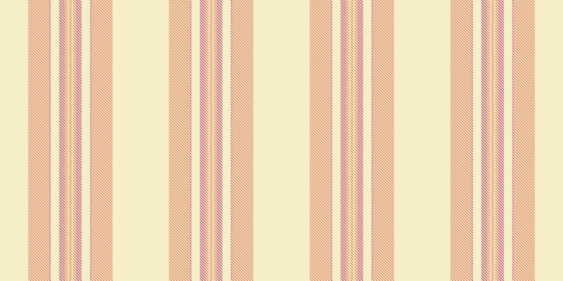 Elegant stripe pattern. Vertical bars in shades of orange and mauve set against a light tan background. Perfect for design, texture, print, and creative applications. vector
