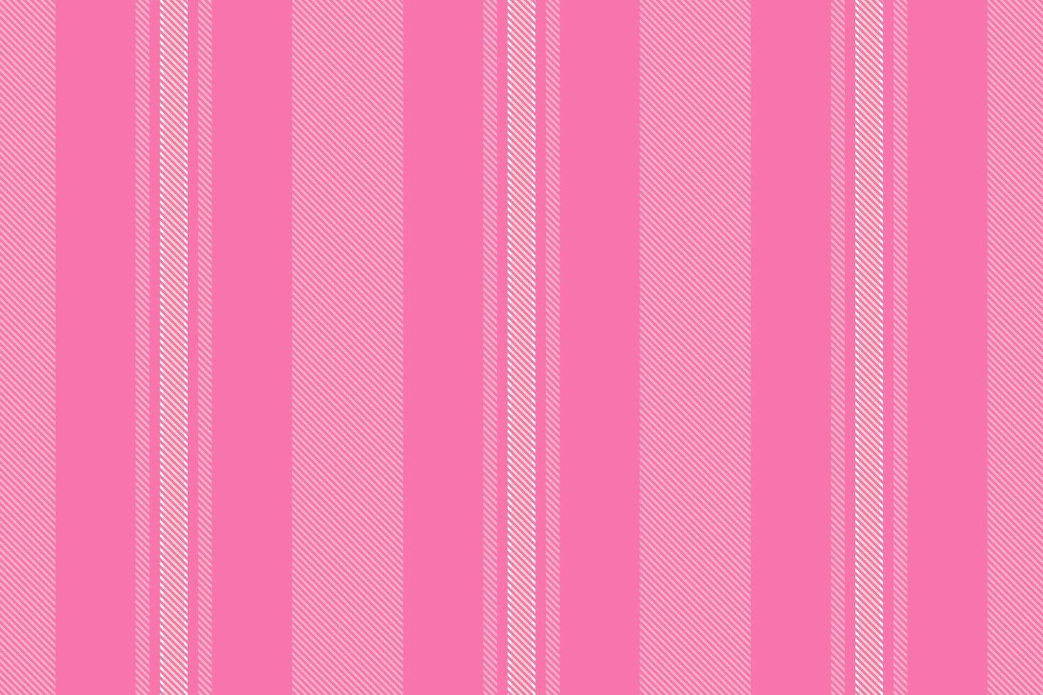 Pink stripe pattern. Fabric texture ideal for backgrounds, designs, or textiles. Represents unity, simplicity, femininity and coordination. vector