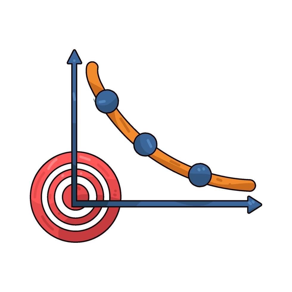 Data Analysis Curve Graph with Target vector