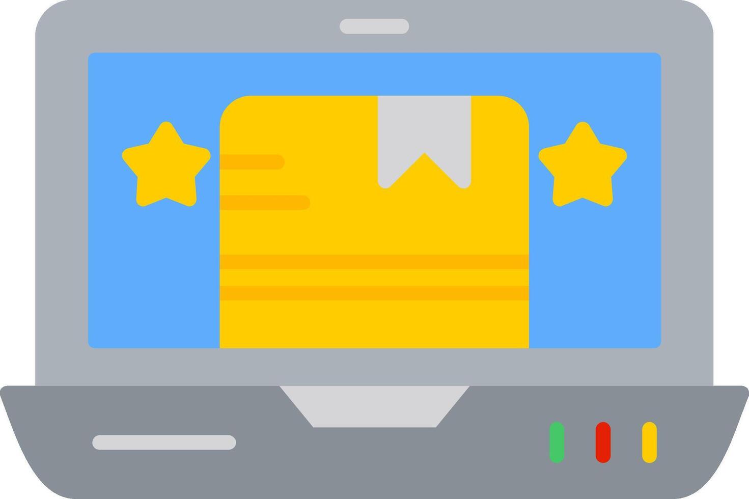 Laptop Computer Device Online vector